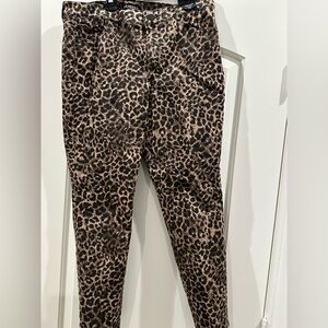 Express Leopard Print Women Jeans (New)
